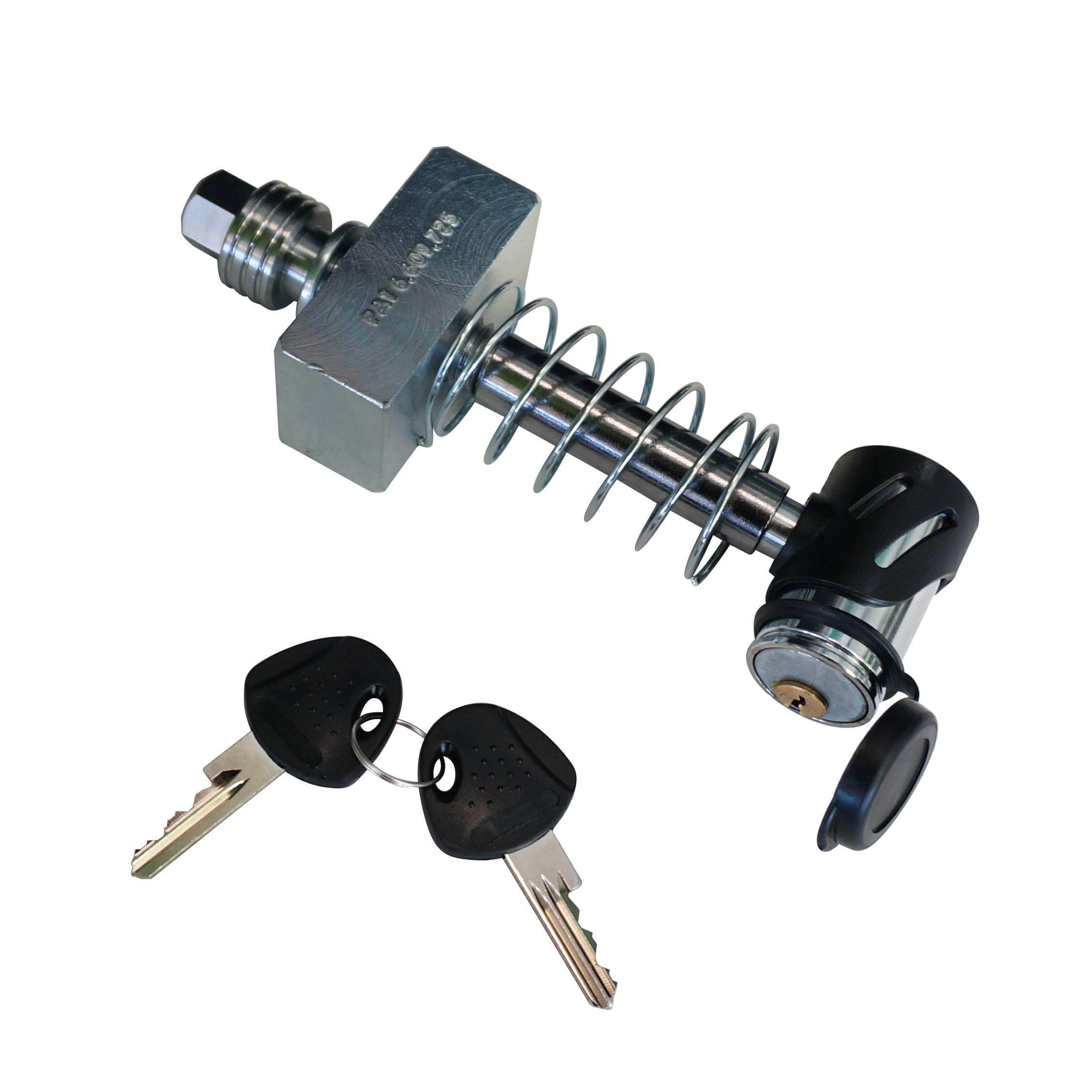 Locking Silent Hitch Pin® for 3 Inch Hitches - Let's Go Aero