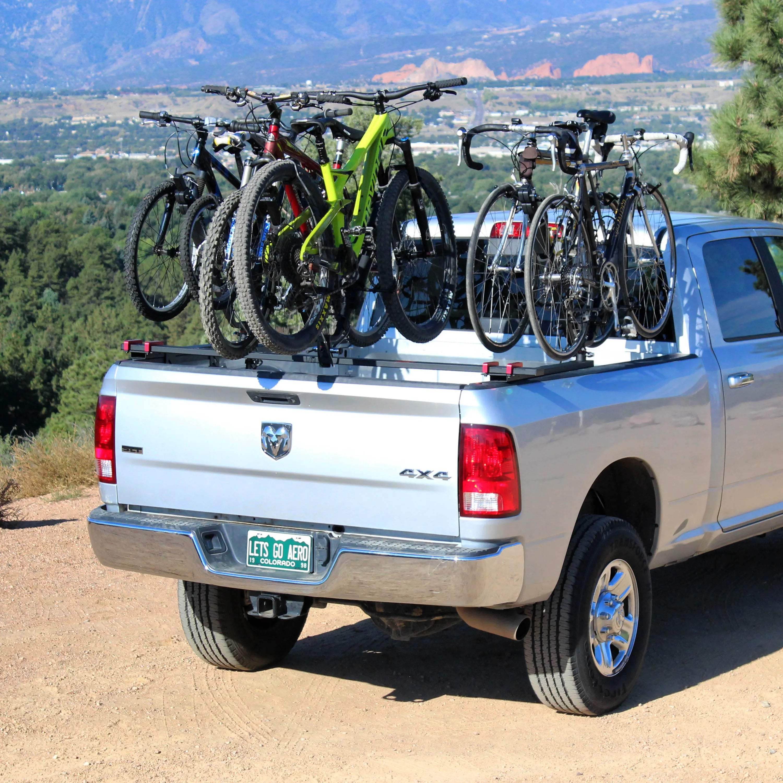 Let’s Go Aero Brings a Second Level Revolution for Truck Beds with NELSON VRacks for Bicycle Transport - Let's Go Aero