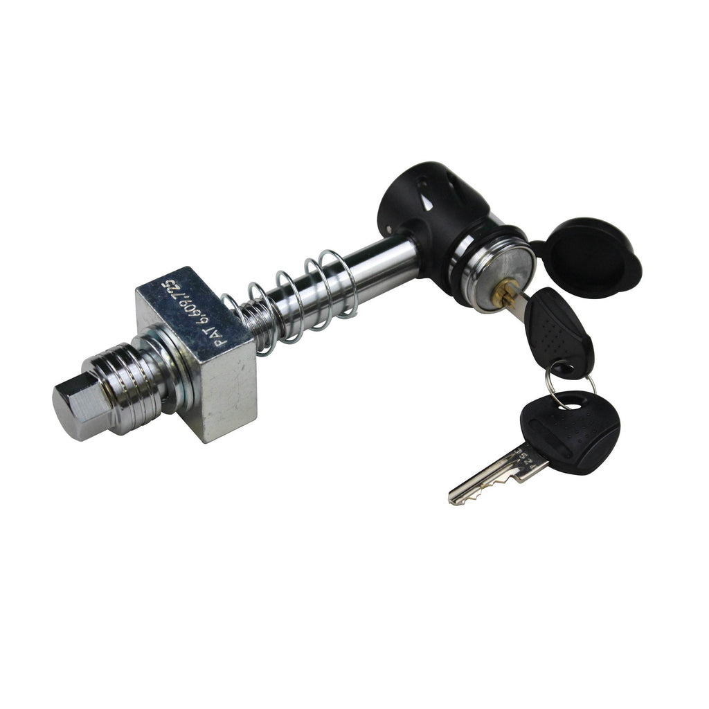 Enhanced Silent Hitch Pin® for 2.5 Inch Hitches Provides State-of-the Art Security - Let's Go Aero