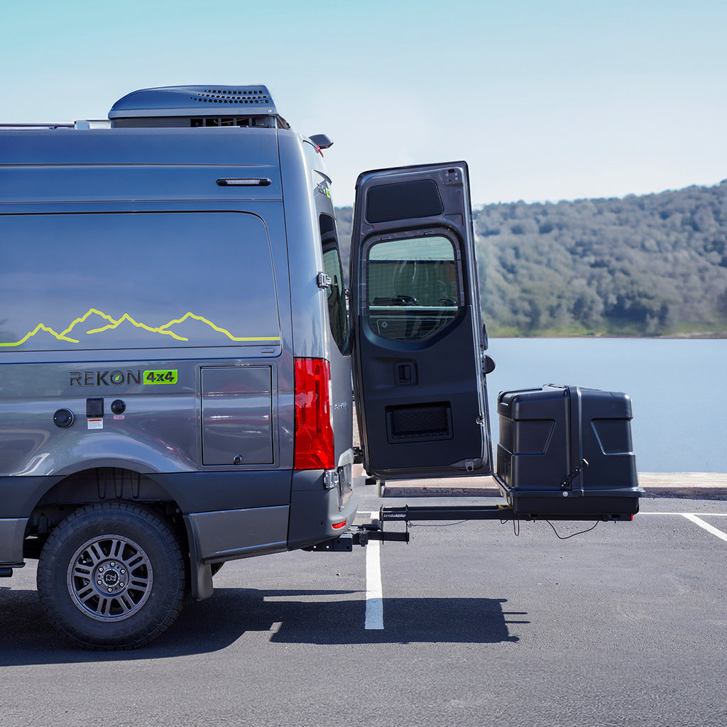 GearDeck Cargo Carrier on Sprinter RV Van