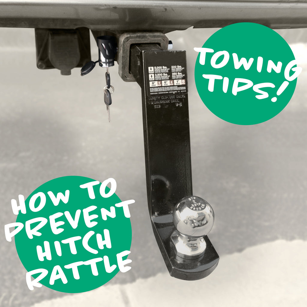 Anti-Rattle Pin for preventing hitch rattle