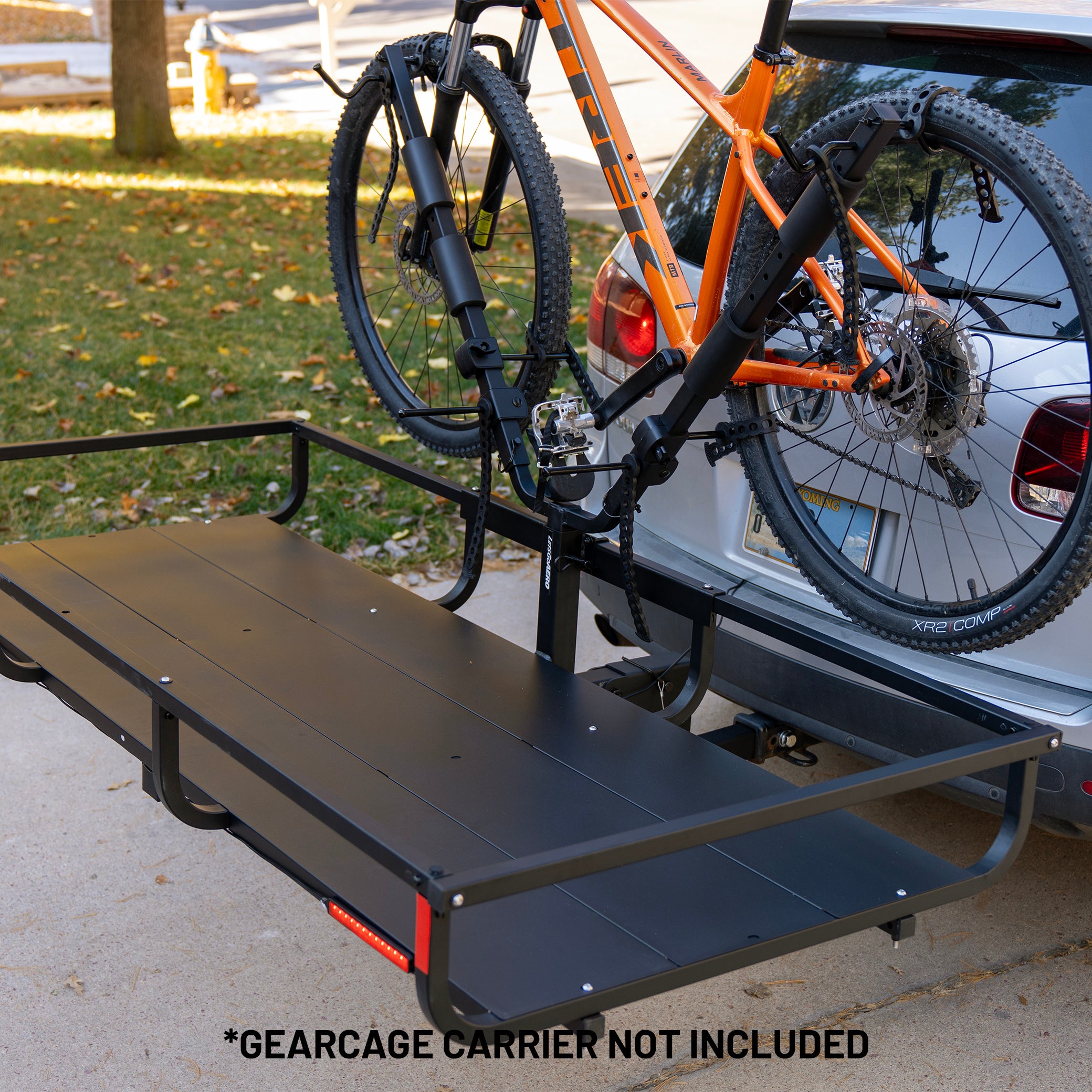 2 in 1 cargo carrier and bike rack hot sale