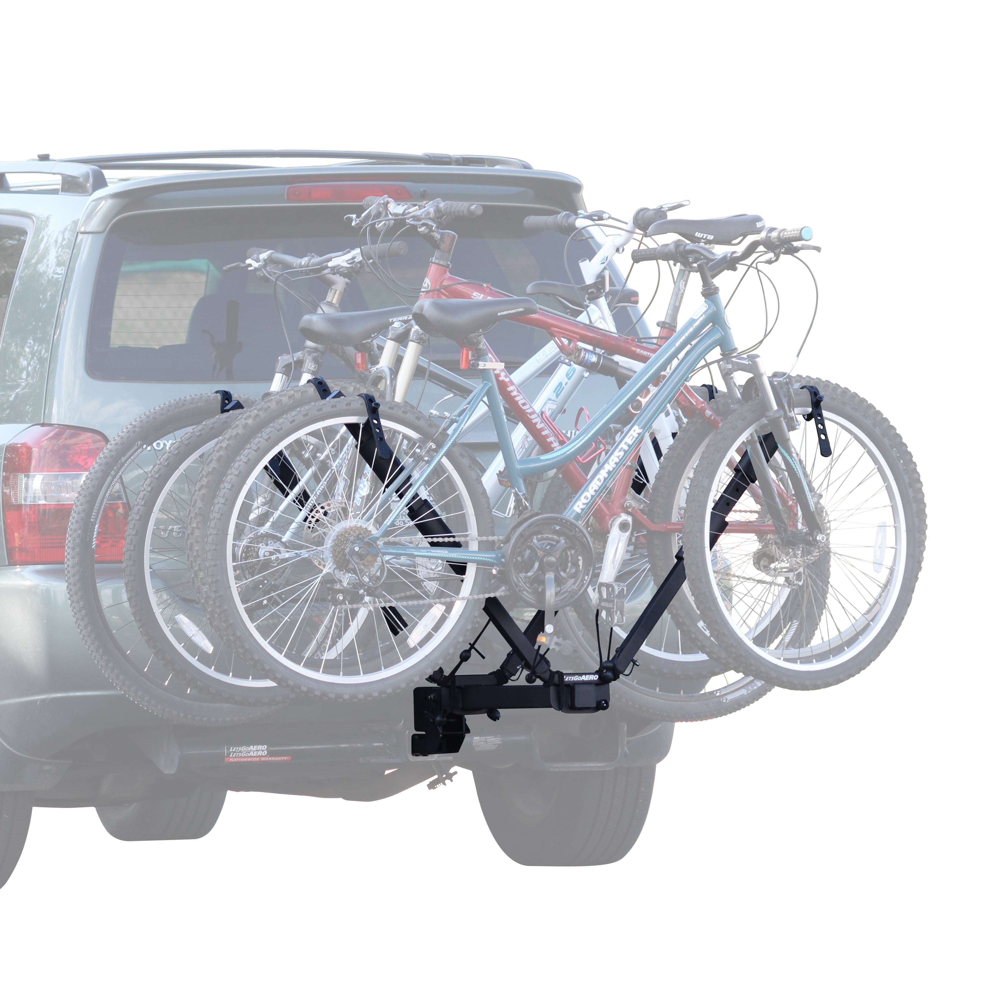 NEO 4 Four Bike Hitch Rack with Tilt Shank