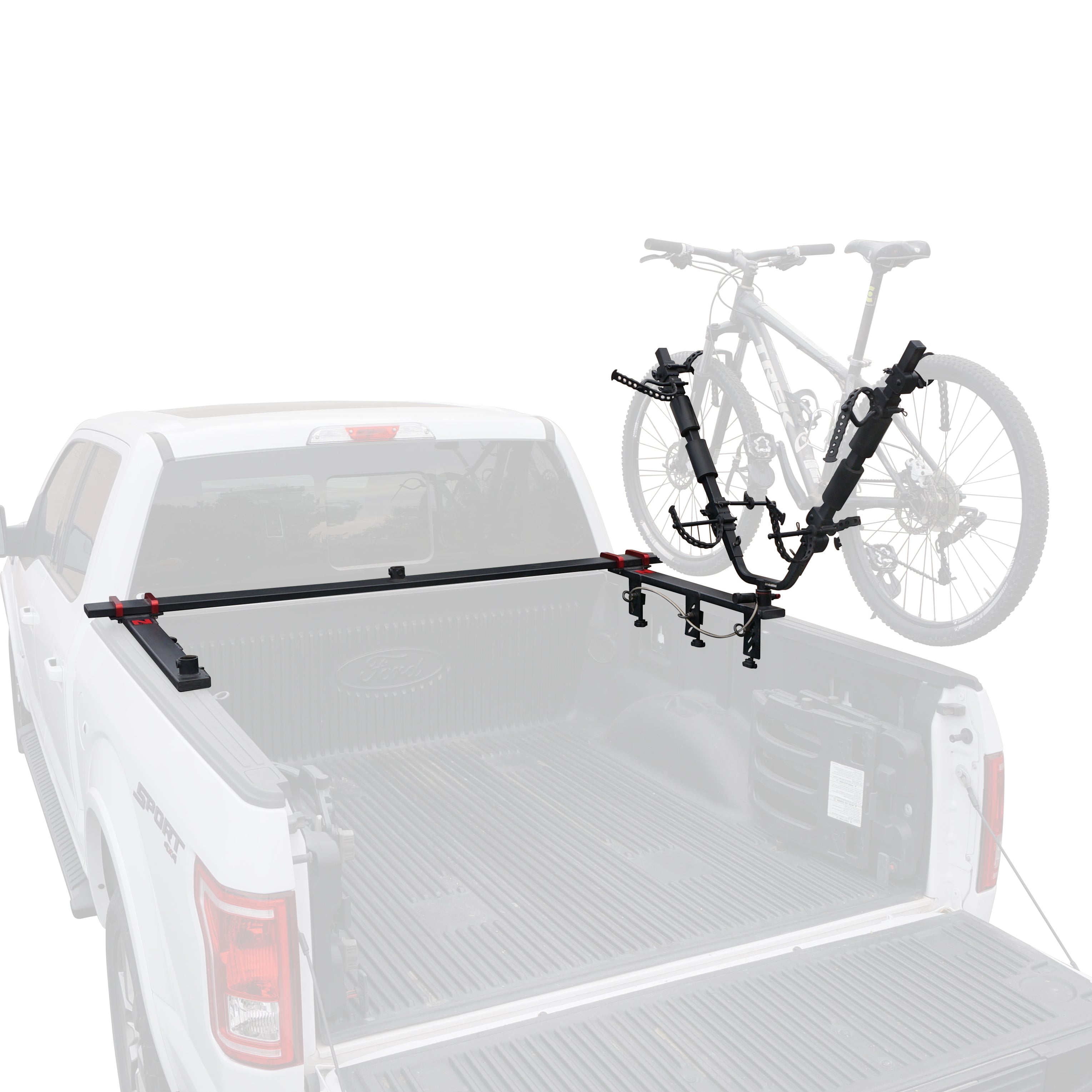 Three Quarter Nelson 2 Bike Expandable Truck Bed Carrier