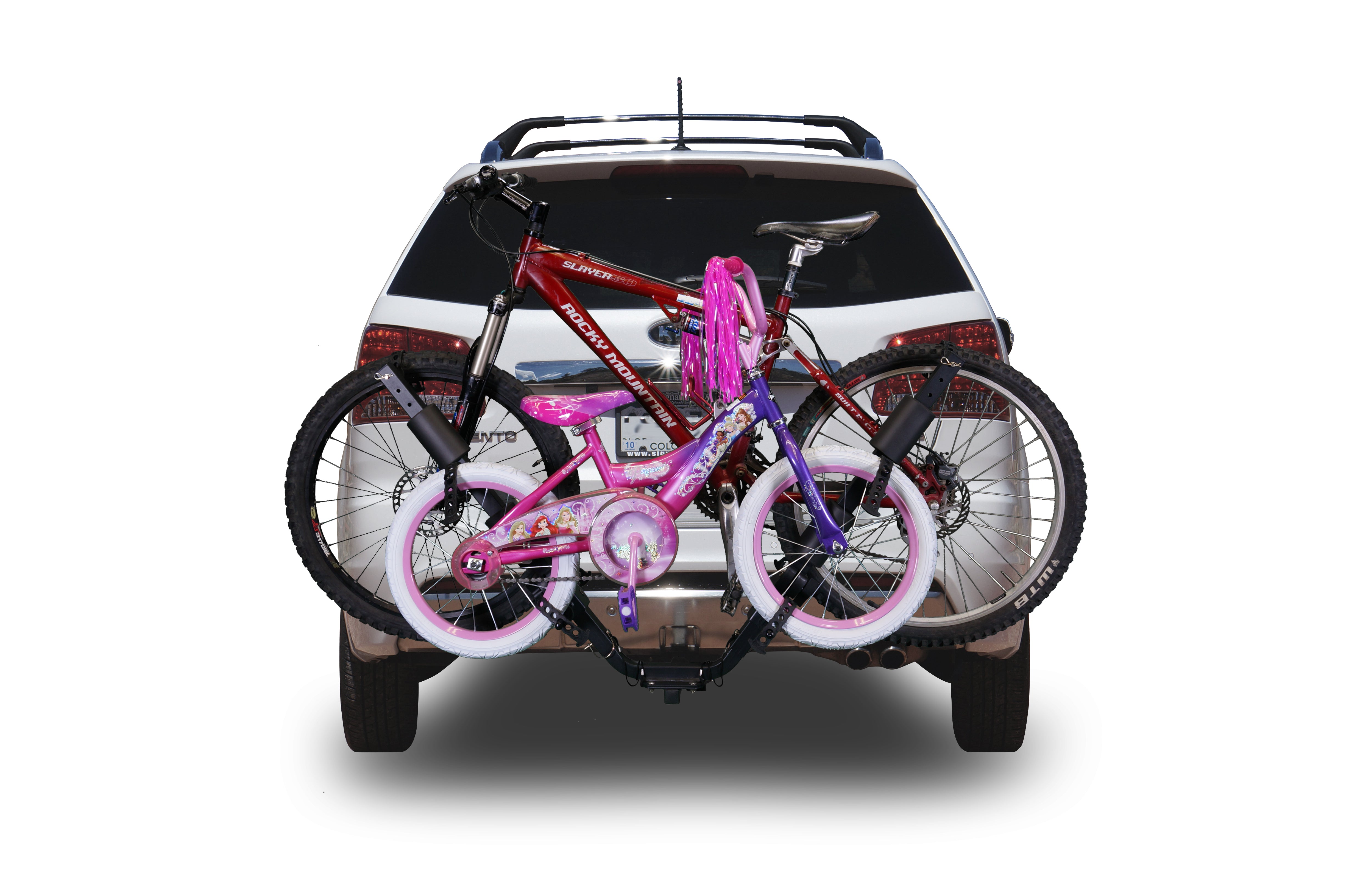 Two bicycle hot sale rack